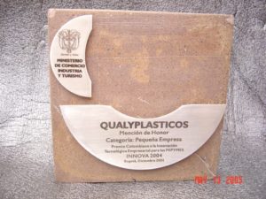 QualyPlásticos - Mención de honor en INNOVA