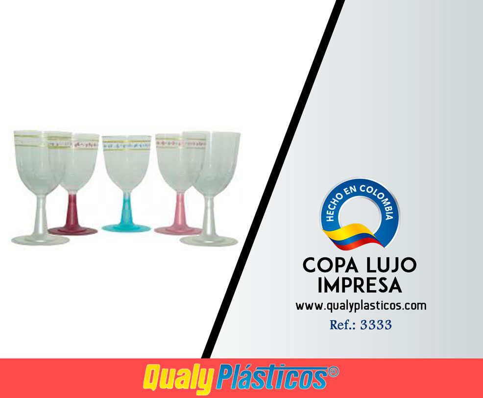 QualyPlásticos - Copa Lujo Impresa
