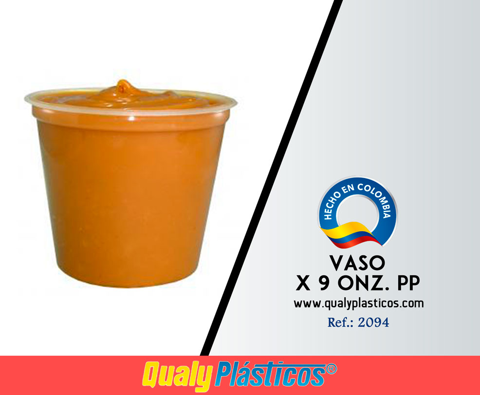 QualyPlásticos - Vaso x 9 Onz. PP