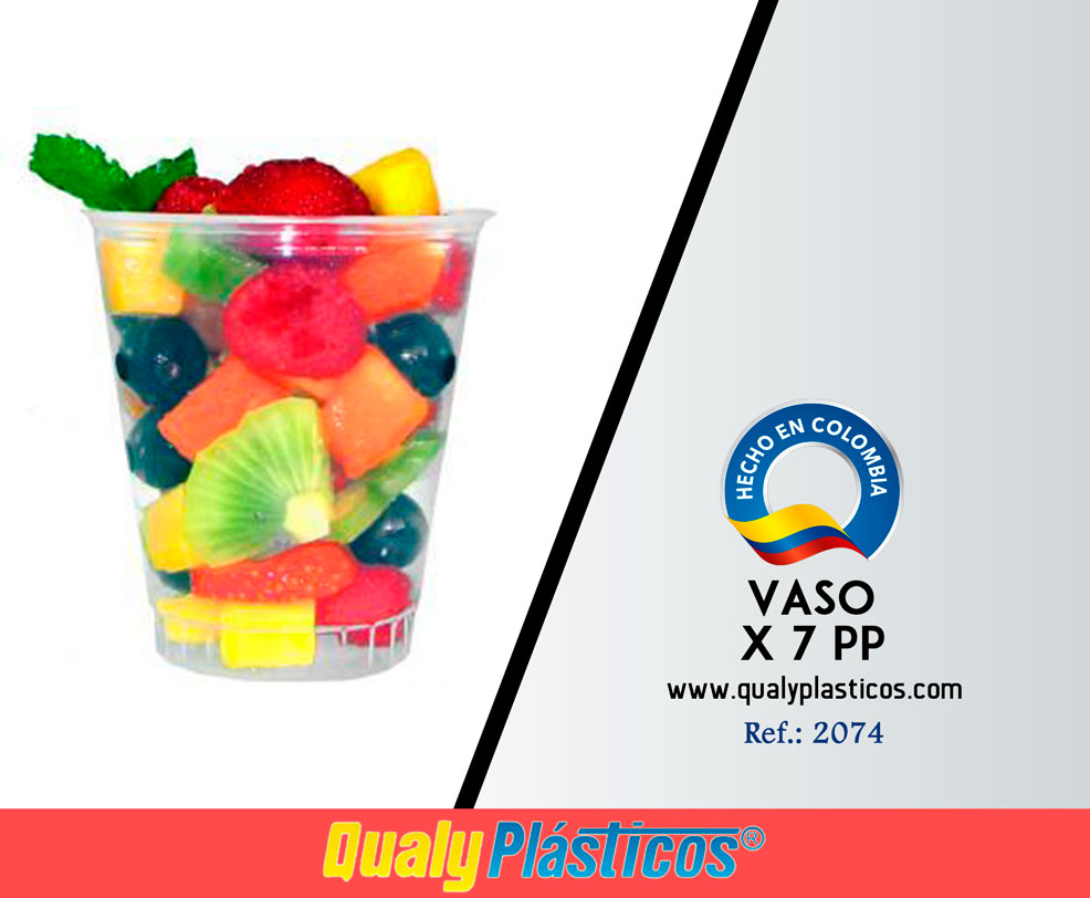 QualyPlásticos - Vaso x 7 PP